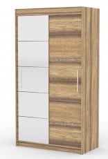 Garderobna omara z drsnimi vrati Esti - 120 cm - murano