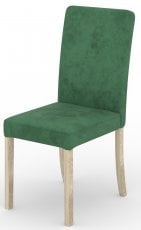 Jedilni stol Rodos 81 - zelena, sonoma hrast noge