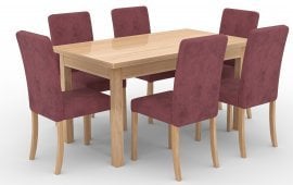 Komplet za jedilnico Rodos 81 - craft gold