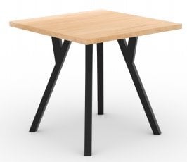 Jedilna miza Rodos 84 - craft gold, črne noge