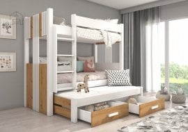 Pograd Artema - 90x200 cm - bel/artisan