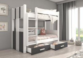 Pograd Arta - 80x180 cm - bel/antracit