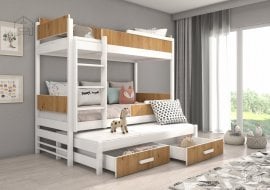 Pograd Queen - 90x200 cm - bel/artisan