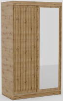 ADRK - Garderobna omara z drsnimi vrati Delia 120 cm - artisan