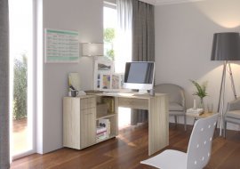 Pisalna miza Saulo - sonoma