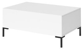 Klubska miza Larista - bela