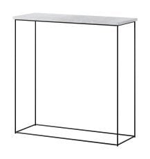 Konzolna miza Milan - črna/beton