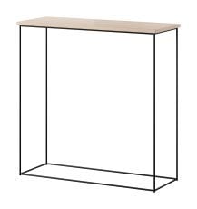 Konzolna miza Milan - črna/sonoma