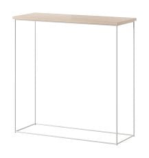 Konzolna miza Milan - bela/sonoma
