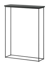 Konzolna miza Sili - črna/črna
