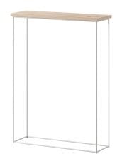 Konzolna miza Sili - bela/artisan