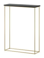 Konzolna miza Sili - zlata/črna