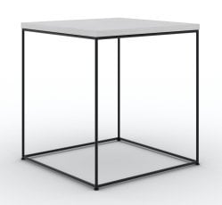 Klubska miza Adina - črna/beton