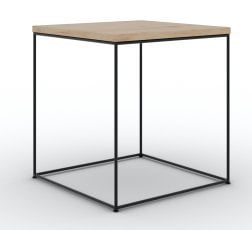 Klubska miza Adina - črna/artisan