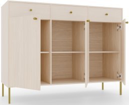 ADRK - Komoda Tili 3D3S - peščeno bež
