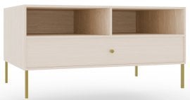 Klubska miza Tili - peščeno bež