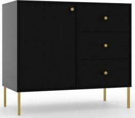 Komoda Tili 1D3S - črna