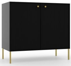 Komoda Tili 2D - črna