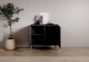 ADRK - Komoda Tili 2D - črna