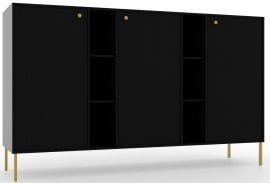 Komoda Tili 3D6P - črna