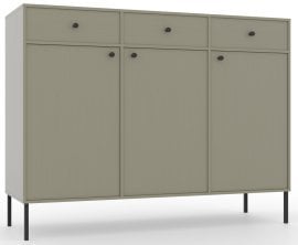 Komoda Tili 3D3S - evkaliptus