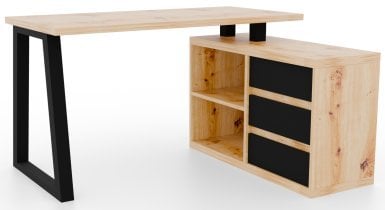 ADRK - Kotna pisalna miza Iwo II - artisan/črna