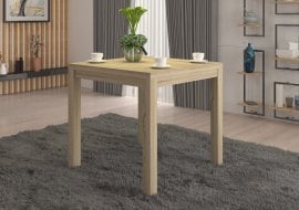 Klubska miza Olaf 1 - 80x80cm - sonoma hrast