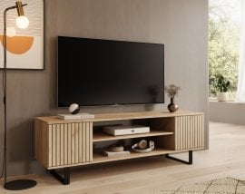 RTV komoda Lorello 155 cm - hrast craft