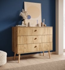 Komoda Beni - hrast craft