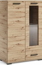 Visoka komoda Frazio - artisan hrast