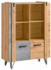 Omara z vitrino Lofter LO4