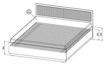Dolmar - Postelja Prestigo P13 - 160x200 cm