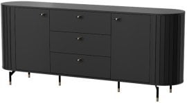 Komoda Zante ZA4 - črna