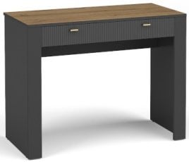 Miza za ličenje Mossa MO10 - viski hrast/črna