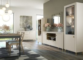 Dnevna soba Mossa - viski hrast/kašmir - 1 sestav