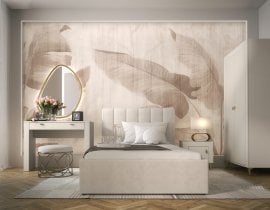 Spalnica Mossa - viski hrast/kašmir - 2 sestav