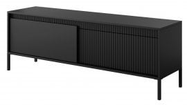 RTV komoda Senso 153 2D/D - Črna