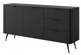Komoda Lante 163 2D3S/ C - črna