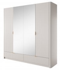 Garderobna omara Lante H - 213 cm - bež