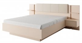 Postelja in nočni omarici Dast Z - 160x200 cm