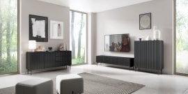 Dnevna soba Muti - črna