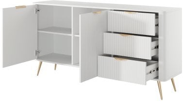 Laski meble - Komoda Lante C - bela
