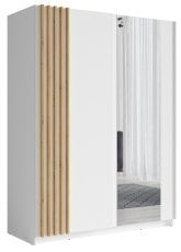 Garderobna omara z drsnimi vrati Bayadero 10 III - bela