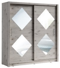 Garderobna omara z drsnimi vrati Bora XI