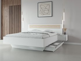 Meblosiek - 2 predala za posteljo z nočnimi omaricami Florencja 69