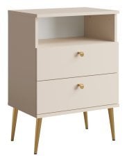 Nočni omarice High 22 - 2 kosa - bež