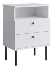 Komplet dveh nočnih omaric High II 22 - bel
