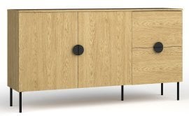 Komoda Mond 03 2D2SZ- hrast Baltic