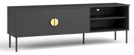 TV komoda Mond 08 2D - črna