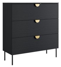 Komoda Mond 27 3SZ - črna